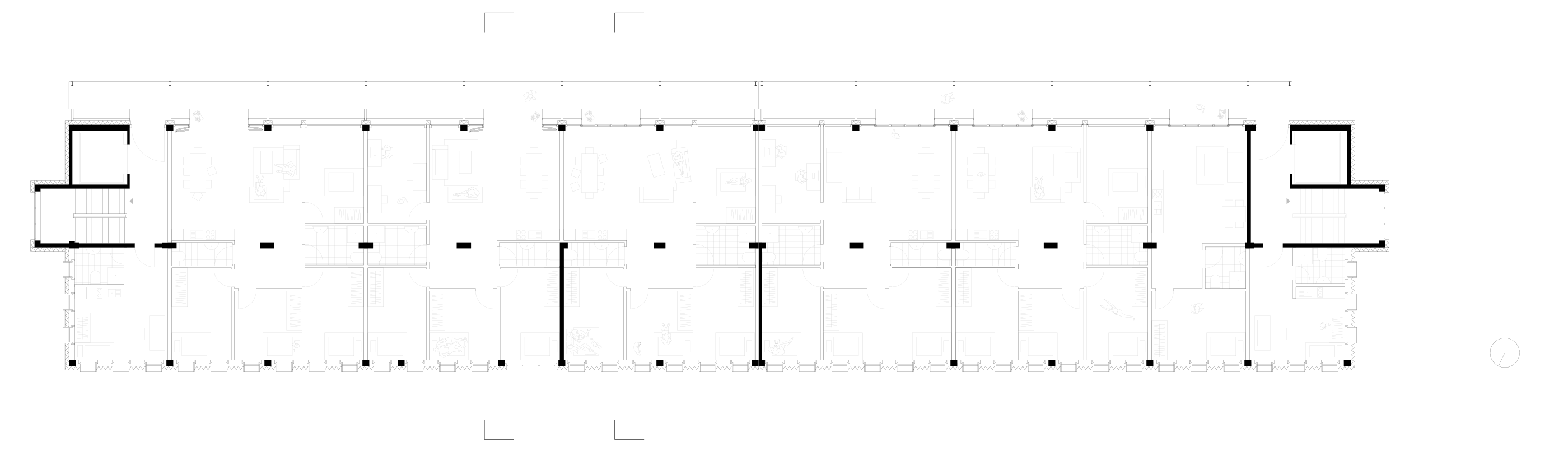 Grundriss · Regelgeschoss – Leiser Terrassen